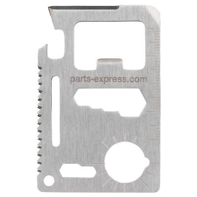 10-Function Stainless Steel Pocket Multi-Tool