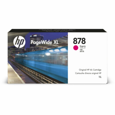 Original HP 878 magenta 312Z3A PageWide XL 8200 Pro 5200 - 1 Liter - DATUM 2023