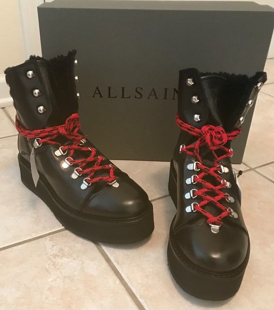 zara embossed leather platform ankle boots