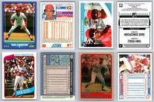 Dave Concepcion 4 Card Lot - Venezuelan & Cincinnati Reds Hall of Famer