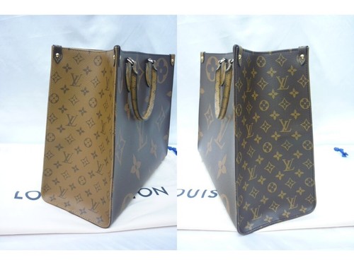 Bolso de mano Louis Vuitton ONTHEGO 2019 marrón gigante monograma M44576 - Imagen 6 de 12