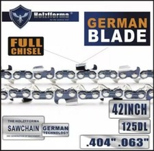 HFC070X Holzfforma 42 Inch .404 .063 125DL Full Chisel Saw Chain Fits Stihl 088