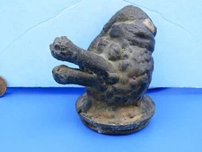 The Muppets BIG BIRD Figure vtg Cast Iron INDUSTRIAL MOLD 3" PUPPET Sesame  St