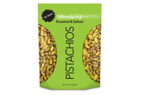 Pistachios Roasted Salted Nuts Gluten Free No Shell Protein Source Healthy 24 Oz