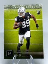 2020 Panini Chronicles Bryan Edwards Rookie Card #PA-34 RAIDERS . rookie card picture