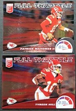 2020 Elite Full Throttle Patrick Mahomes Tyreek Hill Lot! Red /99 Silver /349