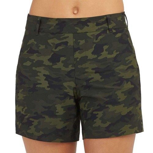 Short taille élastiquée coton Vaiana bleu turquoise fille | La Halle