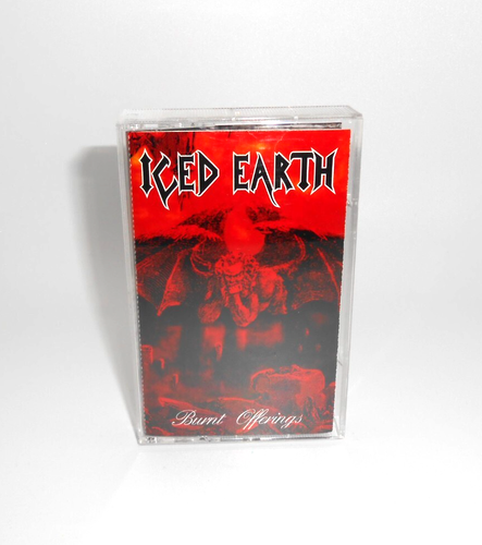 Iced Earth Burnt Offerings Cassette Tape 1995 Century Media 7793-4 RARE