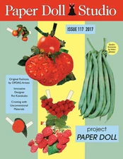 Paper Doll Studio Magazine Issue #117 "PROJECT: PAPER DOLL" from 2017