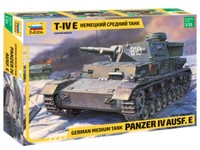 Zvezda Deutscher Mittlerer Panzer Iv Ausf.E Modellbausatz 1/35
