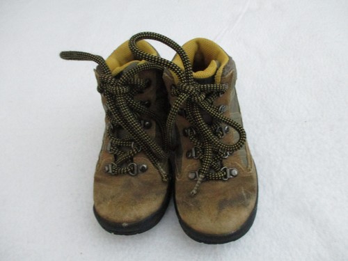 Hi Tec Chimera Lite Botas Junior Niños 13 Marrón Gamuza Zapatos Encaje Niños Impermeables - Imagen 3 de 17