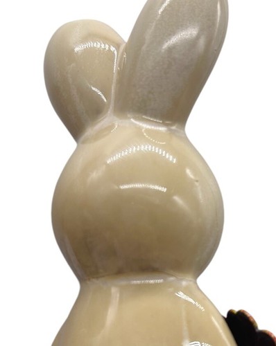 Juego de 3 estatuillas finas de cerámica de conejo de cerámica decoración del hogar - Leer descripción - Imagen 10 de 12