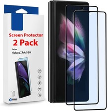 2-Pack Full Cover Tempered Glass Screen Protector for Samsung Galaxy Z Fold 3 5G