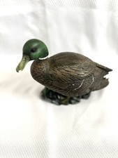 Vintage Ceramic Mallard Duck Figurine