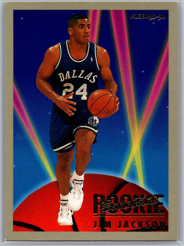 Jim Jackson Rookie Sensations Fleer 11 NM - NBA Cards!