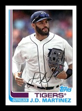 JD MARTINEZ ⚾ 2017 Topps Archives #149 Detroit Tigers