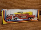 # 1/43 SUPER HOT WHEELS - FIRE SQUAD TRUCK - VINTAGE '80s ITALY MIB #