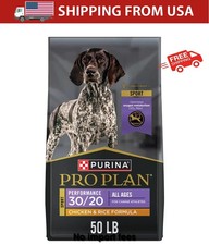 Purina Pro Plan Sport Performance 30/20 Chicken  High Protein Dog Food, 50 lb
