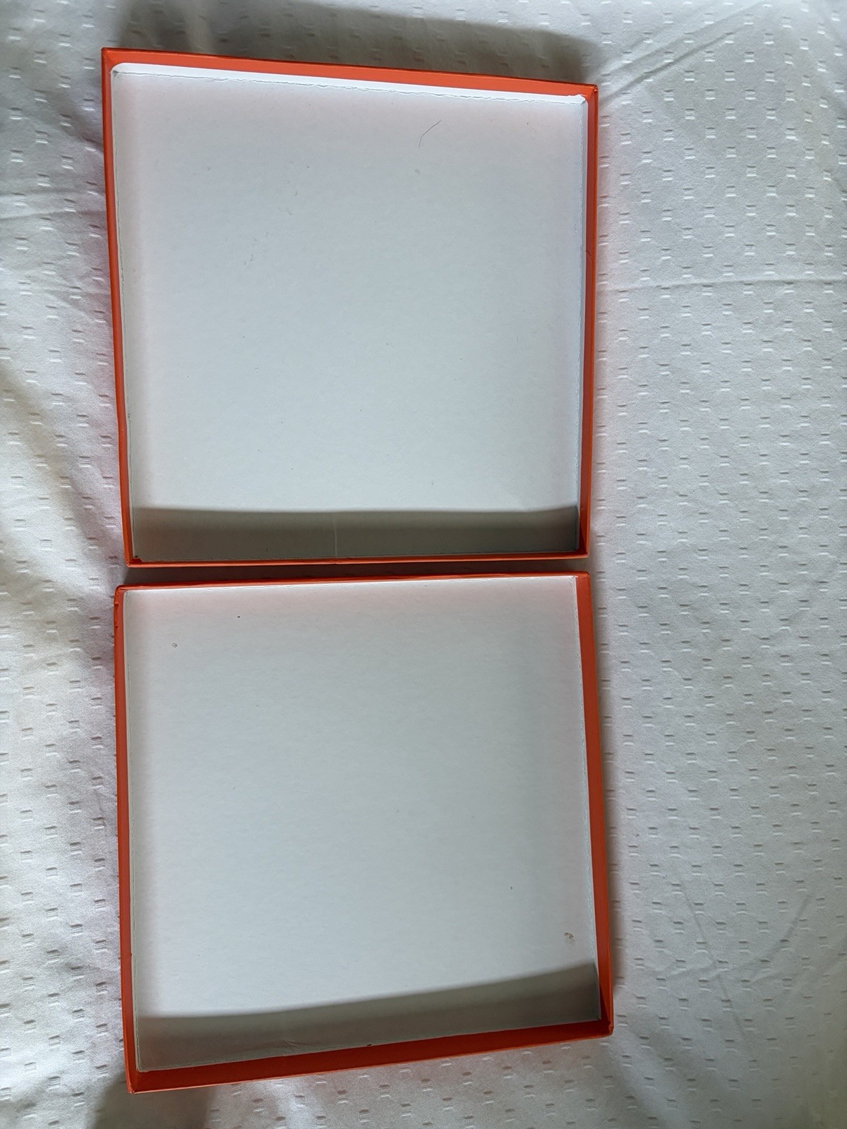 Hermes Vintage flat square box, empty, classic or… - image 3