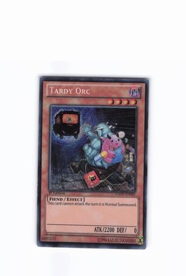 TARDY ORC GAOV-EN085 SECRET RARE YU-GI-OH 1ST EDITION