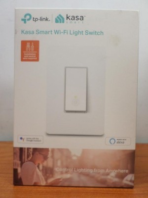 TP Link - Kasa Wi-Fi Smart Light Switch (HS200) - White