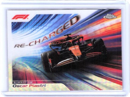 2024 Topps Chrome Formula 1 #RECH-8 Oscar Piastri Re-Charged