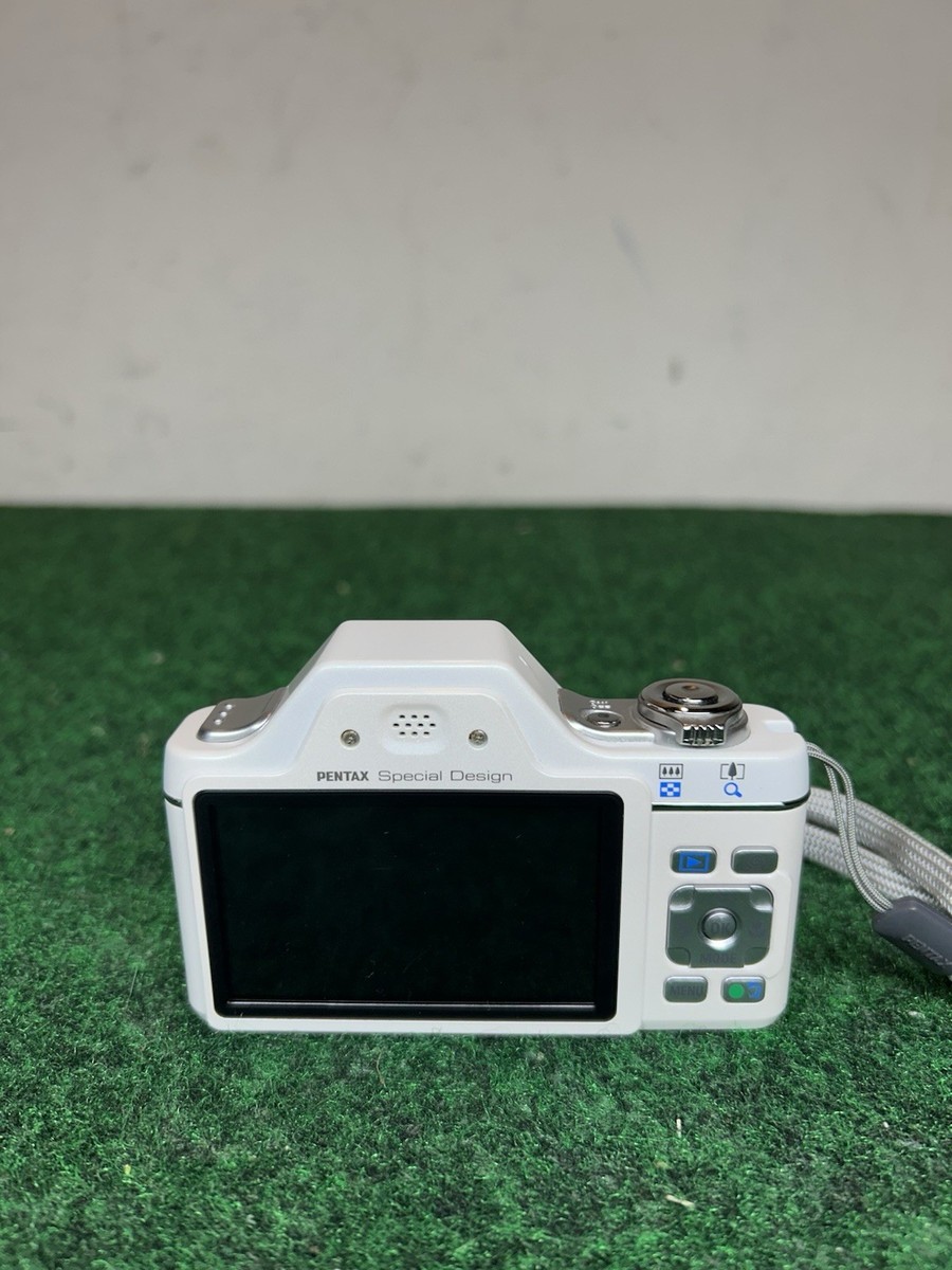 PENTAX Optio I-10 ホワイト 本体 デジタルカメラ Pentax Optio I-10 White 12.1MP Compact Digital Camera w/ USB