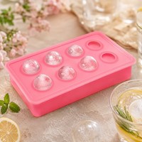Lurch EiswüRfelbereiter Kugeln 33 Mm Rosa EisbäLle Eisform Eis Maker