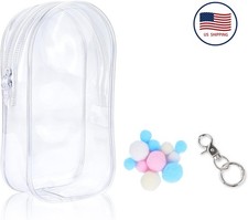 Protective Case Display Bag for 17cm Doll Portable Zipper Closure Dustproof Case