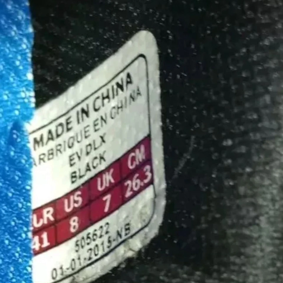 Tênis de ciclismo Bontrager Evoke DLX Inform preto azul feminino tamanho 8 + acessórios - Imagem 4 de 4