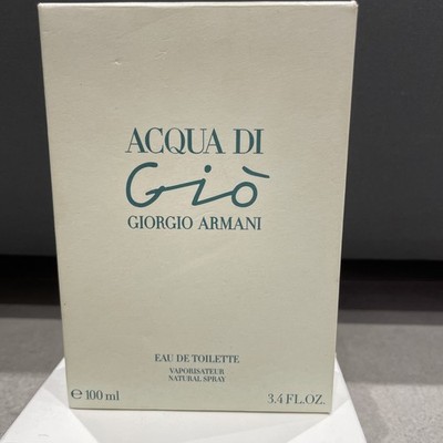 Giorgio Armani Acqua Di Gio EDT 100 Ml   Spray   Unbenutzt  Rarität