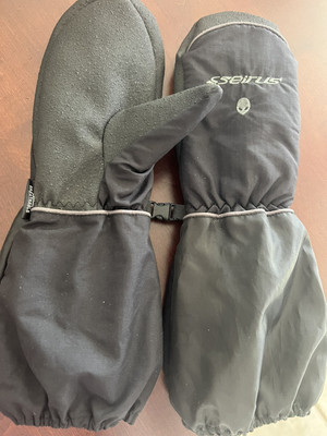 Seirus  Gloves Mittens Black Unisex Size JR/SMALL Nylon