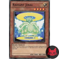 Yugioh Radiant Jeral GLD4-EN017 Common Limited Edition NM