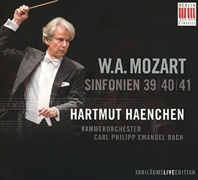 MOZART- HARTMUT HAENCHEN/KAMMERORCHESTER C.P.E.BACH - SINFONIEN 39,40,41 CD NEU