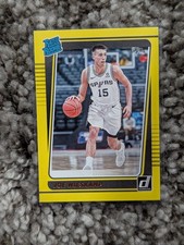 2021-22 Panini Donruss - Rated Rookie Joe Wieskamp #230 Yellow Flood (RC)