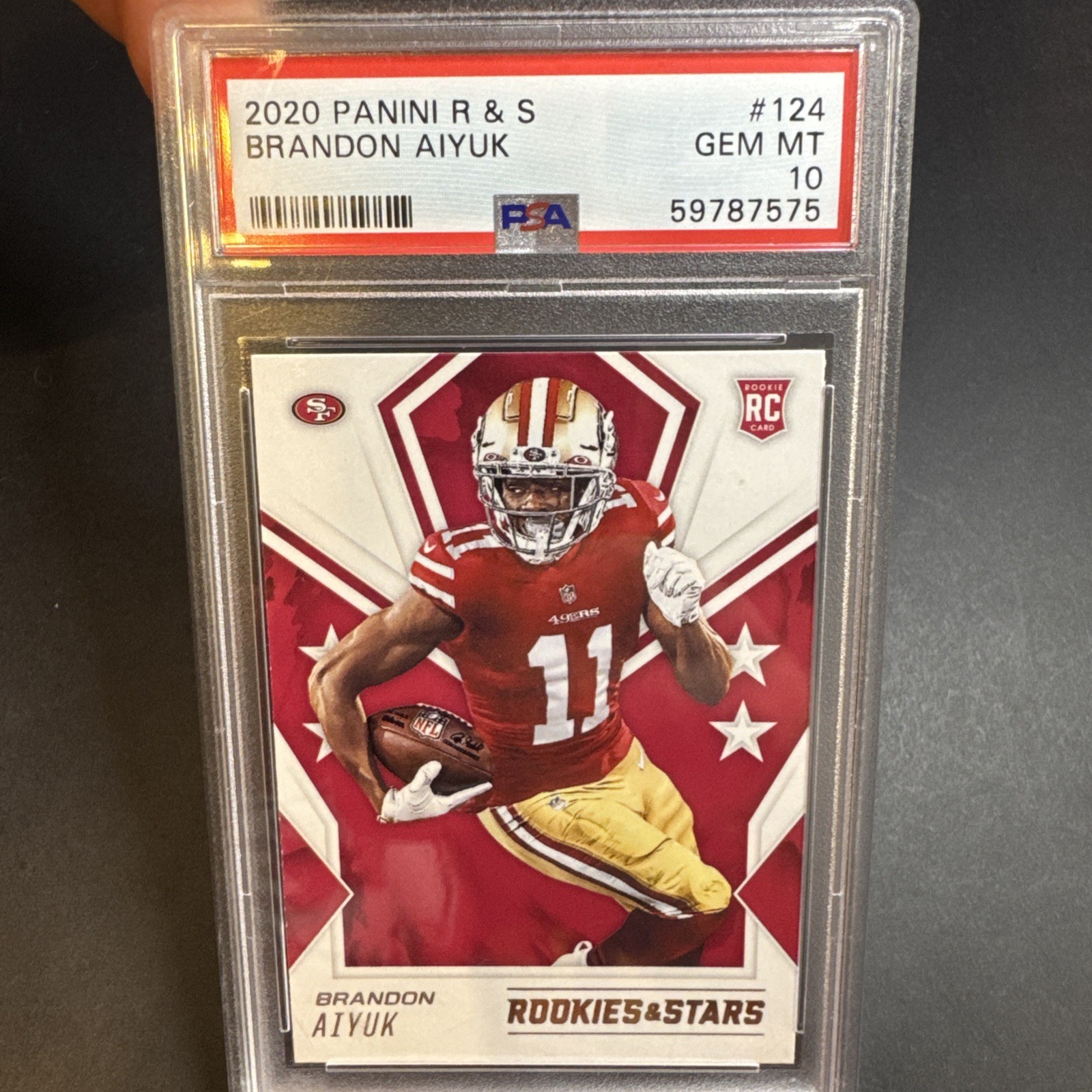 Brandon Aiyuk Panini Rookies & Stars #124 Base