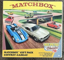 MATCHBOX GIFT PACK Replay The Classics Mattel 80th Anniversary 4 Pack New 2025