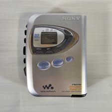 Sony Walkman WM-FX290 Digital Tuning TV/Weather FM/AM Stereo Cassette - Silver