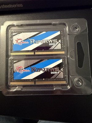 G.SKILL Ripjaws 64GB (2x32GB) DDR4-3200 SO-DIMM 260-Pin F4-3200C22D-64GRS