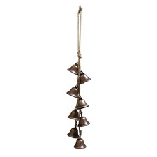 Wall Mounted Wind Chime Door Handle 42cm Copper Metal For Home Decoration