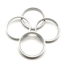 73.1mm Od To 64.1mm Id Hub Centric Rings Silver Aluminum Hubcentric Rings 73.1mm Od To 64.1mm Id Hub Centric Rings Silver Aluminum Hubcentric Rings