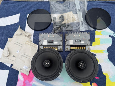 MB Quart RCE 216 Reference 6.5  Old School Car Audio Component Speaker Set