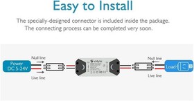 eMylo Smart Wireless RF Motor Controller Switch - Effortless Remote Control f...