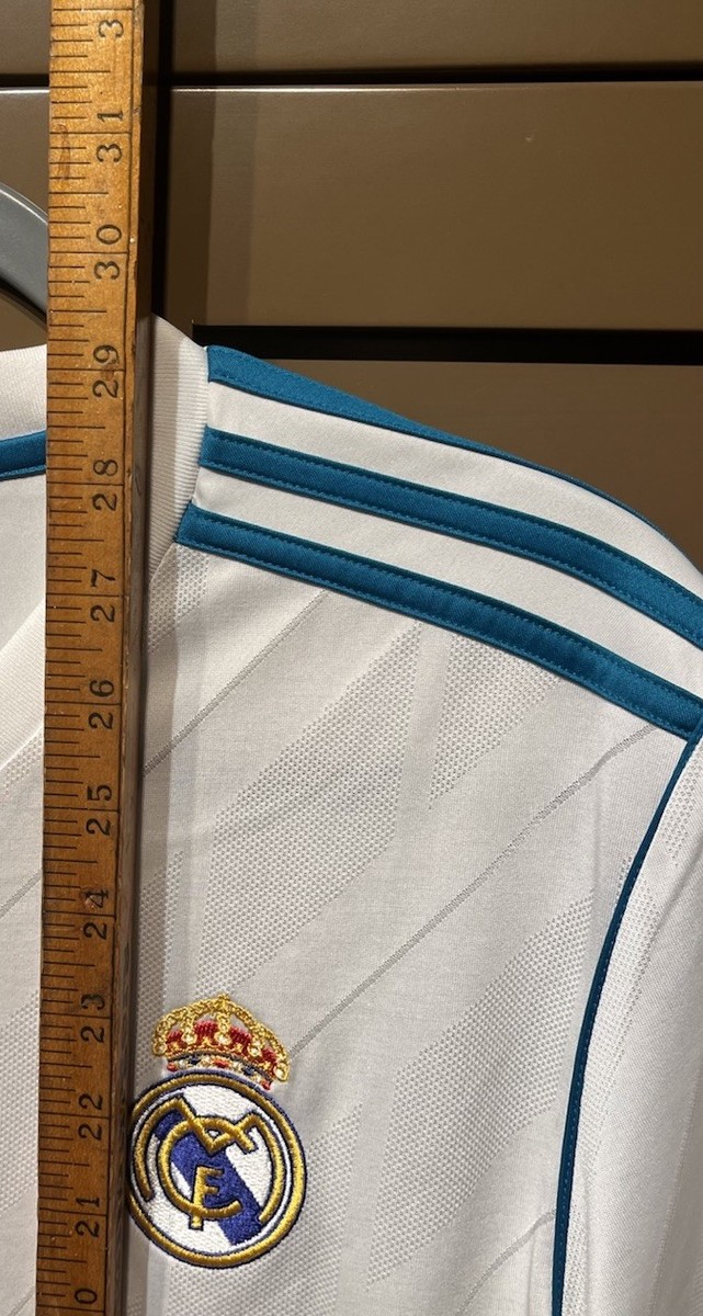 Adidas Real Madrid 2017/18 Home Jersey Kit Men's Large AZ8059