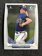GARRETT FULENCHEK #CDP72 2014 Bowman Draft Chrome QTY Atlanta Braves