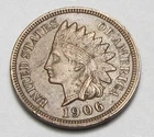 1906 INDIAN HEAD CENT,FULL LIBERTY,4 DIAMONDS VERY NICE COIN!!!!(A2)