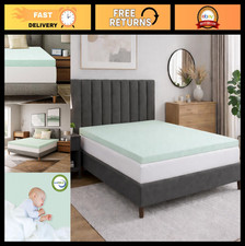 High Density 2-Inch Foam Mattress Topper, Medium Firm, CertiPUR-US, Full Size, G