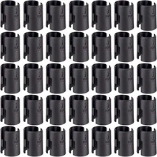 Wire Shelf Clips,54-Pack 54 Packs（27 Pairs）, Black