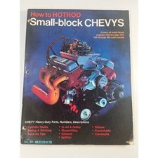 How to Hotrod Small-Block Chevys by Bill Fisher  Bob Waar. 1972 Vtg
