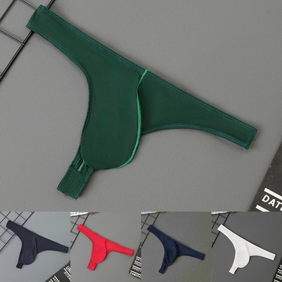 Männlich Sexy Ausbuchtung Beutel Tanga Unterwäsche G String für Nachtclub und